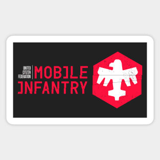 Infantry Mobile Sticker